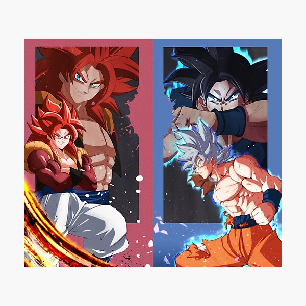 gogeta ssj4 Poster by Edgar Tordera