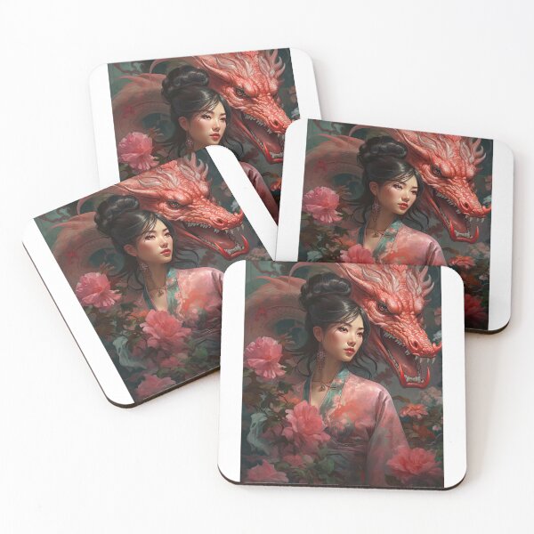Item preview, the beauty and the dragon designed and sold by Hermossa-Art.