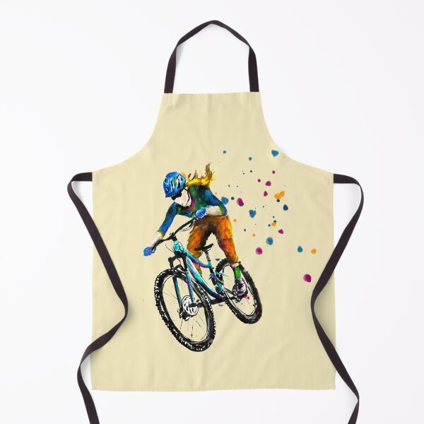 Item preview, Mountain biker with points designed and sold by CorneliaPilz.