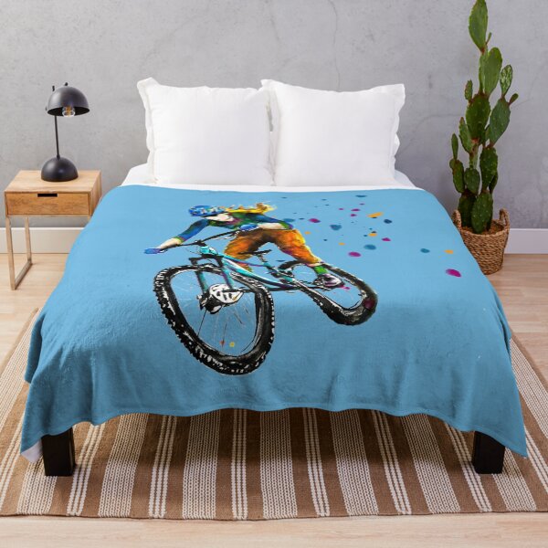 Item preview, Mountain biker with points designed and sold by CorneliaPilz.