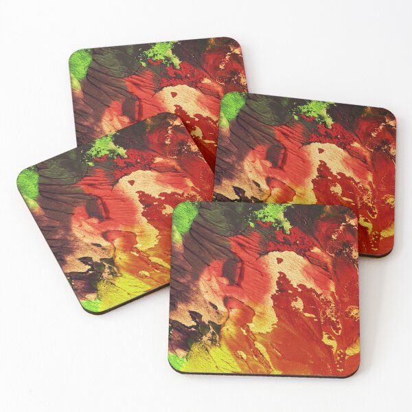 Item preview, Abstract Vulcan Lava Art - Fiery Home Decor designed and sold by paulo silveira.