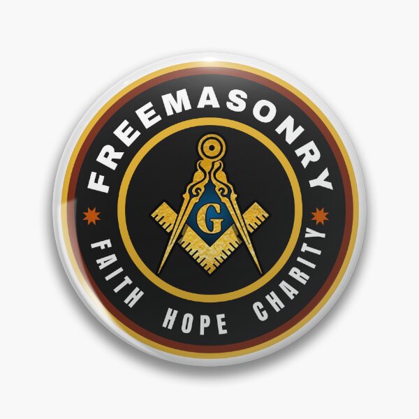 Artikelvorschau, Freimaurer. Glauben Hoffnung Barmherzigkeit. Freimaurer entworfen und verkauft von MasonicGears.