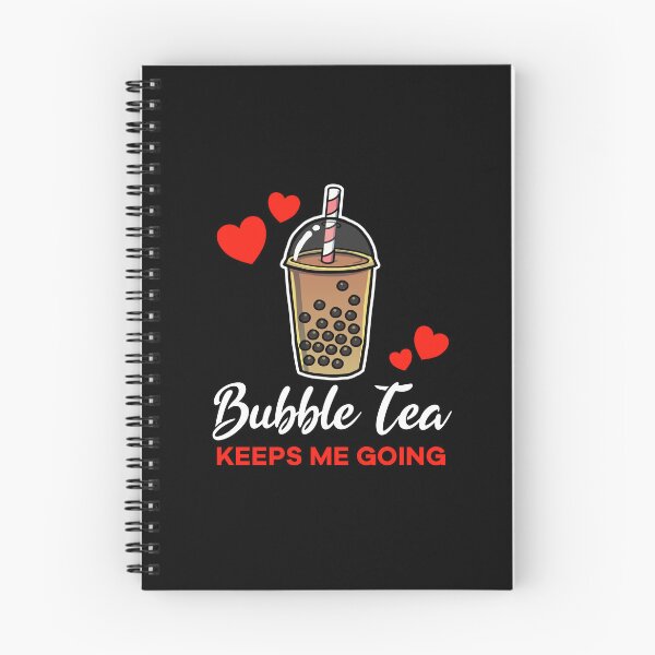 Aperçu de l'œuvre Bubble Tea keeps me going saying créée et vendue par jonmlam.