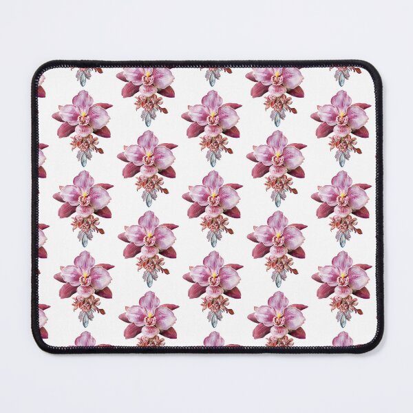 Item preview, Decoration with pink orchid and pearls designed and sold by kosmicwoman.