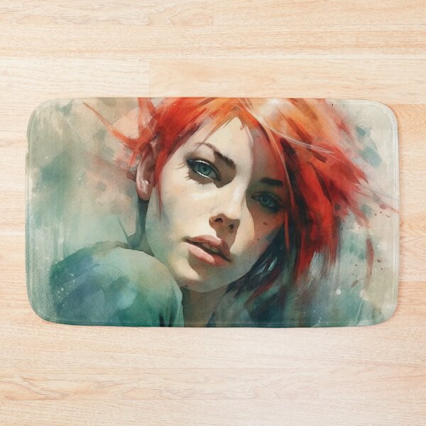 Item preview, Auburn Grace Captivating Portrait designed and sold by Paintings By Simon .