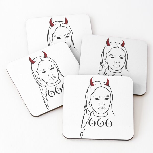 Item preview, The Devil - 666 designed and sold by meg_burg_art.