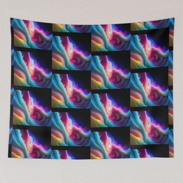 Item preview, Rainbow waves designed and sold by Black-Orc.