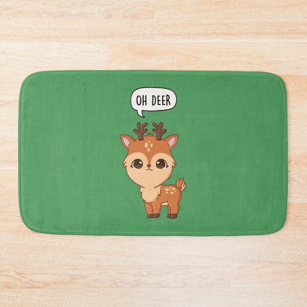 Item preview, Oh Deer - Cute Deer Pun designed and sold by LEFDDesigns.