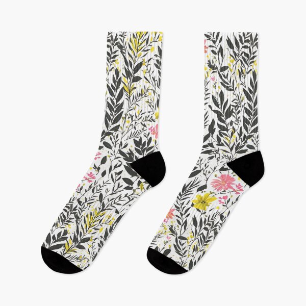 Item preview, Bold Blooming Flowers Pattern designed and sold by Grafiphy.
