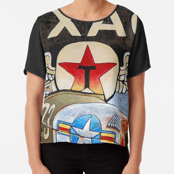 Texaco Motor Oil & Gasoline Chiffon Top