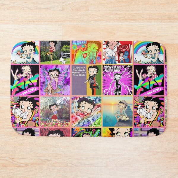 Item preview, Betty Boop Collage 2023 V 2, Betty Boop Comforter Set, Betty Boop Sassy, Betty Boop Throw Blanket, Betty Boop Doodles designed and sold by retro-vectors.