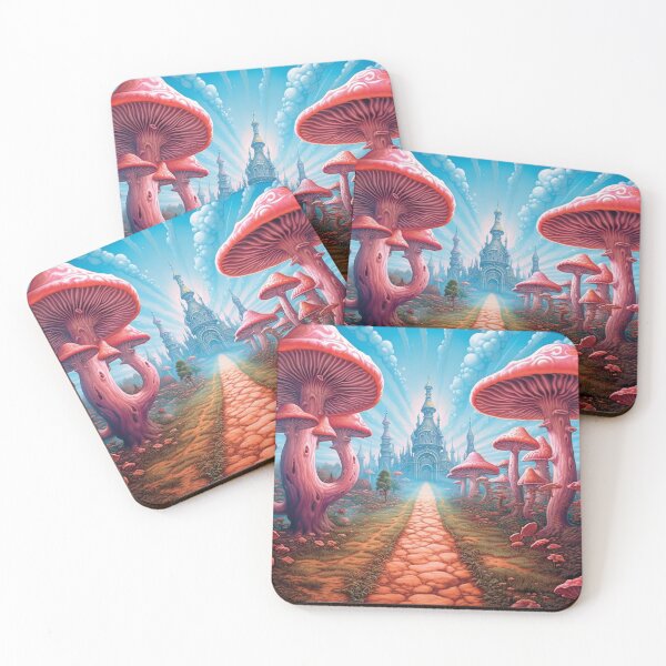 Item preview, Yellow Brick Shroom Road | Mushroom Core | Prompt Art | AI Gen designed and sold by EtherealDreamin.