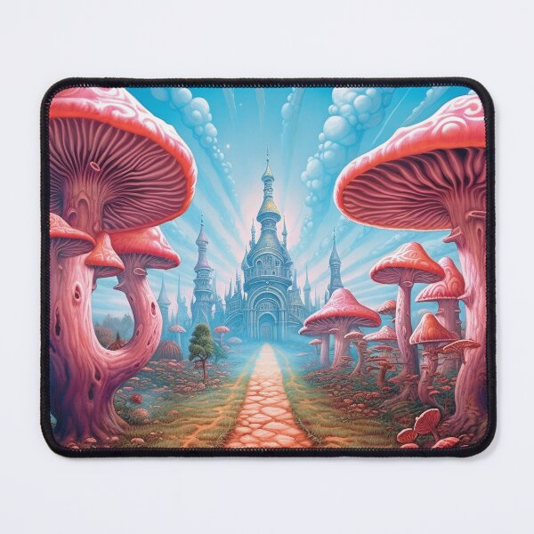 Item preview, Yellow Brick Shroom Road | Mushroom Core | Prompt Art | AI Gen designed and sold by EtherealDreamin.
