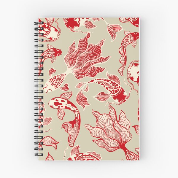 Item preview, Japanese Red Koi Fish Pattern  designed and sold by OneCreativeArt.
