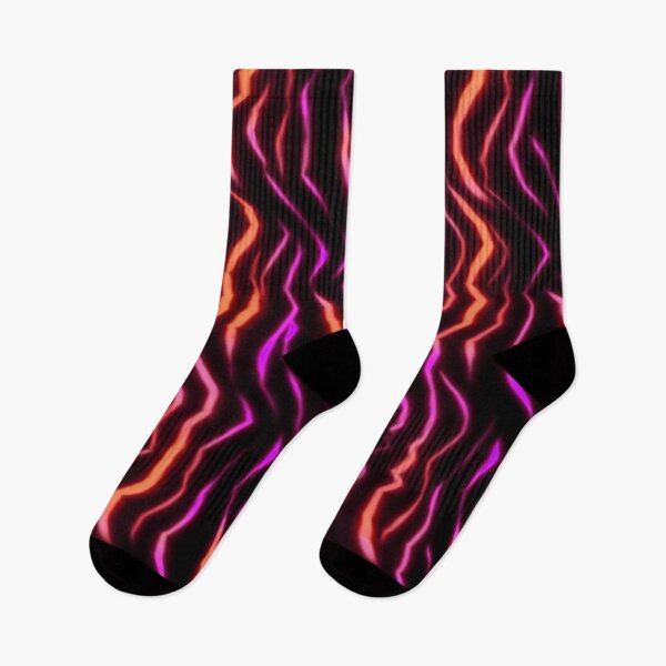 Item preview, Pink Orange neon Tiger Stripes  designed and sold by impiousimp.