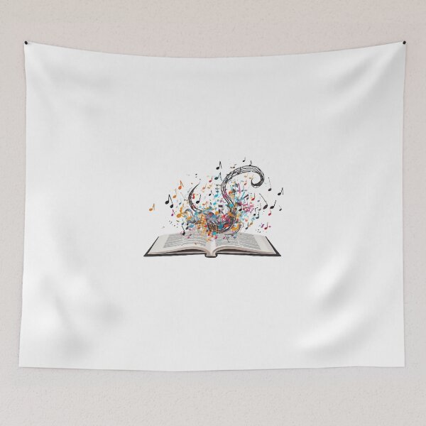 Item preview, Musical Pattern with Notes and Book designed and sold by lessyun.