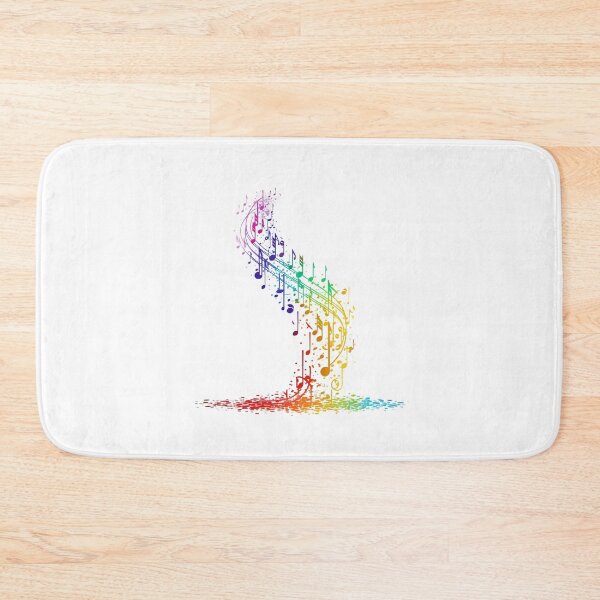 Item preview, Musical Pattern with Notes and Footprints designed and sold by lessyun.