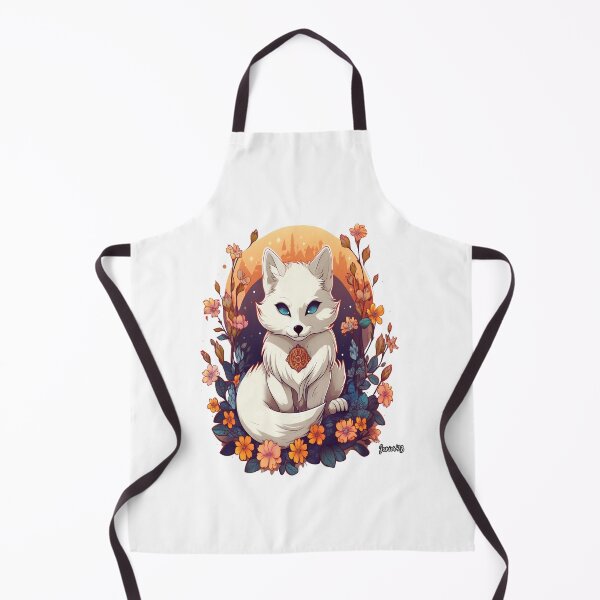 Item preview, Ritsuko The White Fox Spirit designed and sold by Junior's Digital Designs.