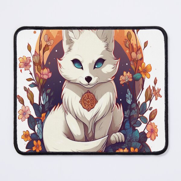 Item preview, Ritsuko The White Fox Spirit designed and sold by Junior's Digital Designs.