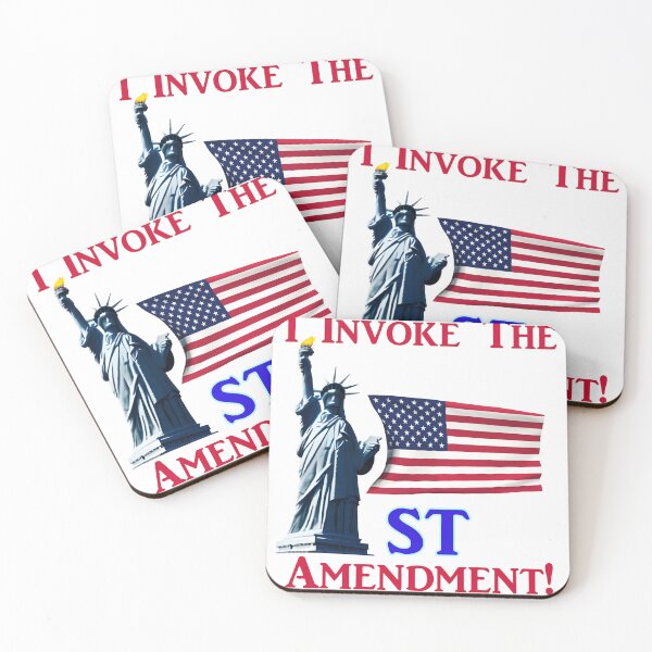 Item preview, I Invoke the 1st Amendment designed and sold by captainpeter.