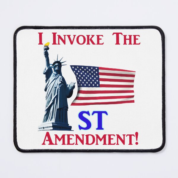 Item preview, I Invoke the 1st Amendment designed and sold by captainpeter.