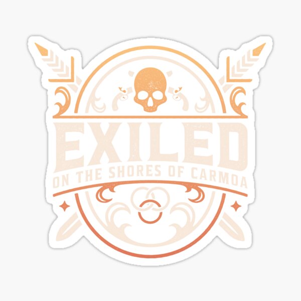 Exiled Logo Sticker