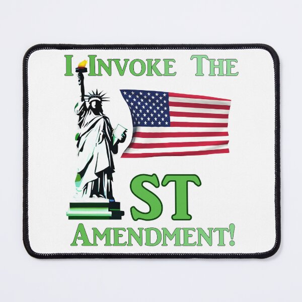Item preview, I Invoke the 1st Amendment designed and sold by captainpeter.