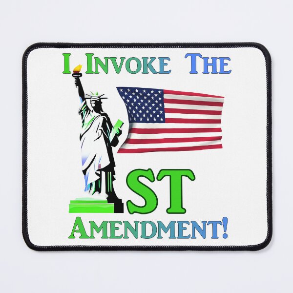 Item preview, I Invoke the 1st Amendment designed and sold by captainpeter.