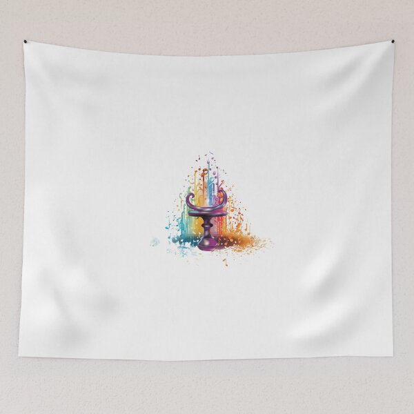 Item preview, Musical Pattern with Notes and Fountain designed and sold by lessyun.