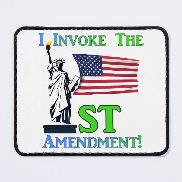 Item preview, I Invoke the 1st Amendment designed and sold by captainpeter.