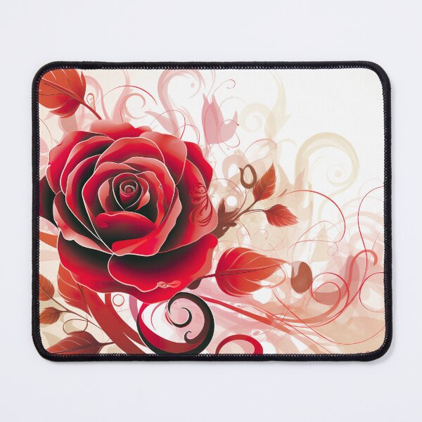 Item preview, Red Rose - Romantic Illustration in Vivid Style Ver. 4 designed and sold by MONDOPLY.