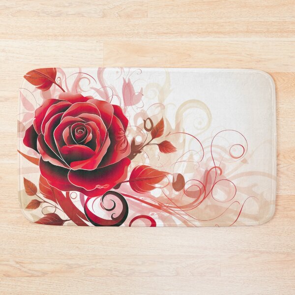 Item preview, Red Rose - Romantic Illustration in Vivid Style Ver. 4 designed and sold by MONDOPLY.