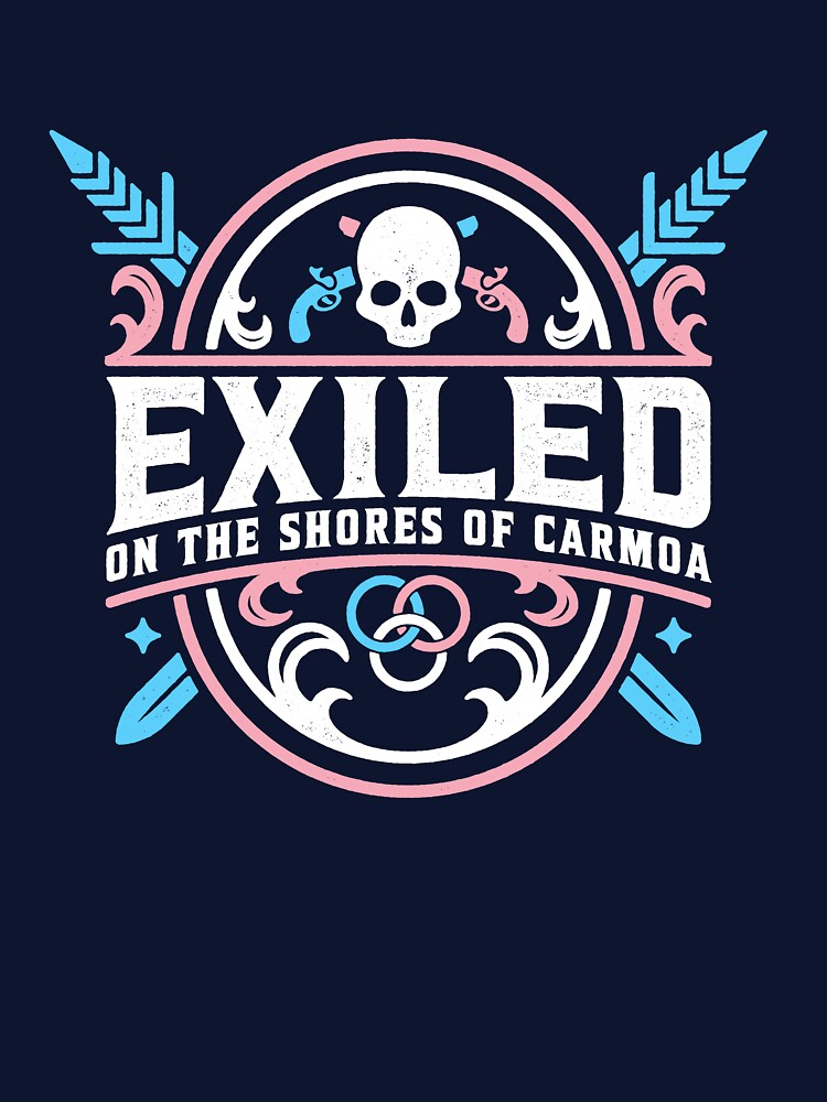 Thumbnail 7 of 7, Classic T-Shirt, Exiled Logo- Trans Pride designed and sold by WeAreWayfarers.