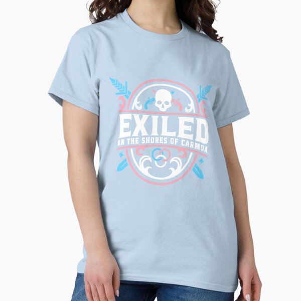 Exiled Logo- Trans Pride Classic T-Shirt
