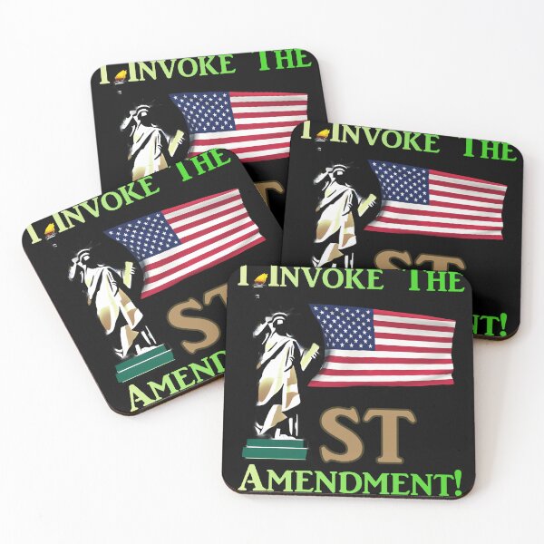 Item preview, I Invoke the 1st Amendment designed and sold by captainpeter.