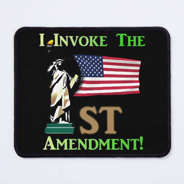 Item preview, I Invoke the 1st Amendment designed and sold by captainpeter.