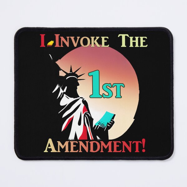 Item preview, I Invoke the 1st Amendment designed and sold by captainpeter.