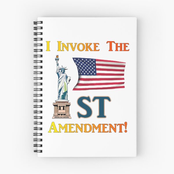 Item preview, I Invoke the 1st Amendment designed and sold by captainpeter.
