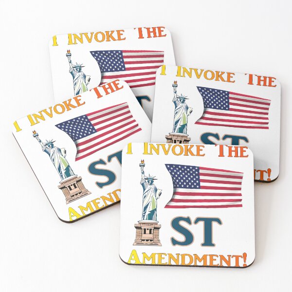 Item preview, I Invoke the 1st Amendment designed and sold by captainpeter.