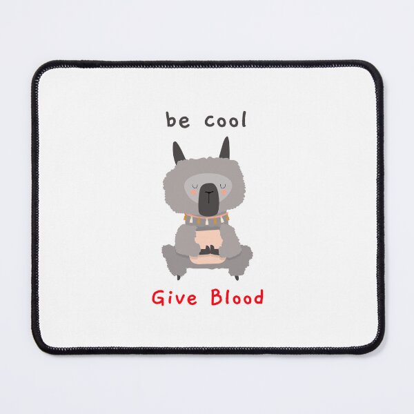 Item preview, be cool give blood lama designed and sold by ayaato.