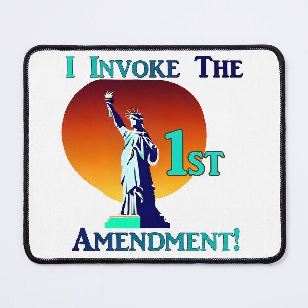 Item preview, I Invoke the 1st Amendment designed and sold by captainpeter.