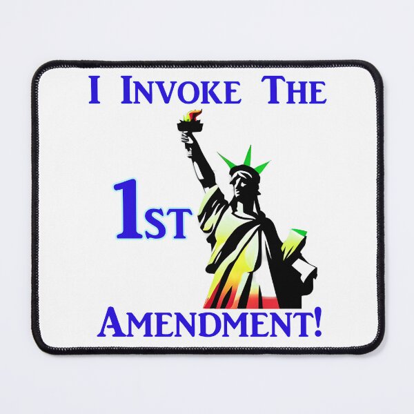 Item preview, I Invoke the 1st Amendment designed and sold by captainpeter.