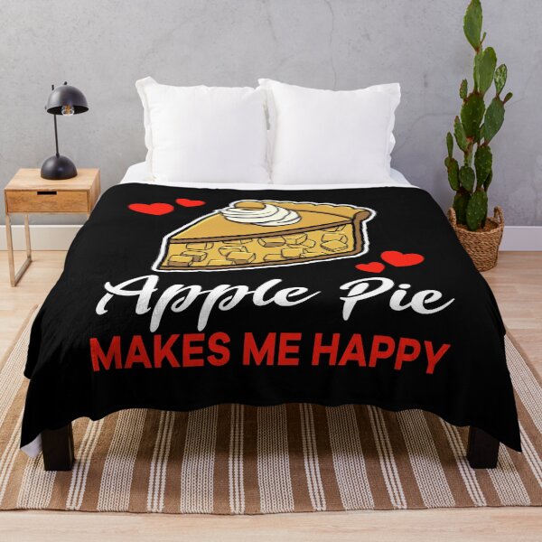 Item preview, Apple Pie makes me happy saying designed and sold by jonmlam.