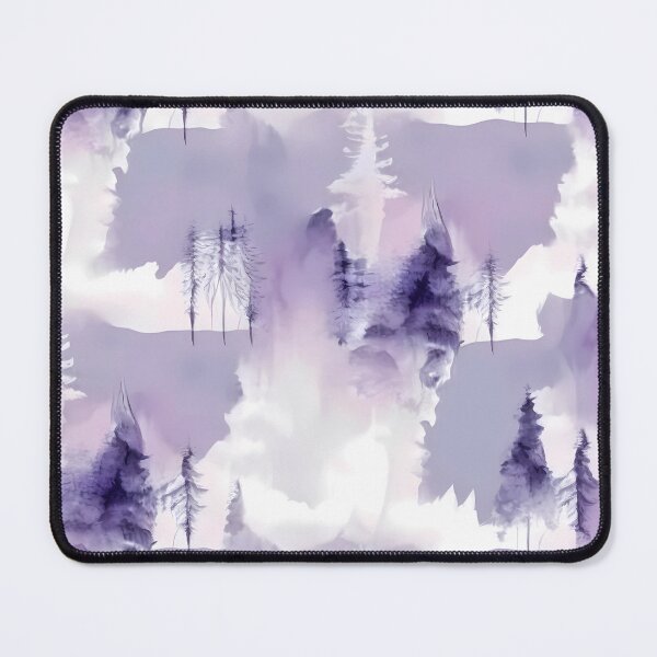 Item preview, Abstract purple seamless pattern tree designed and sold by LUEE-Design.
