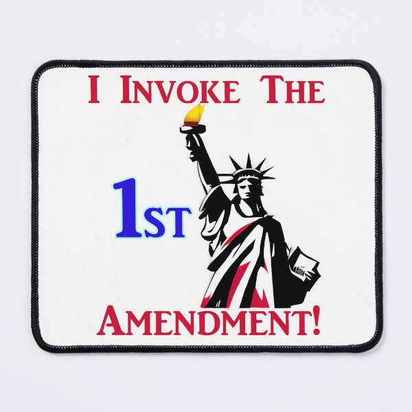 Item preview, I Invoke the 1st Amendment designed and sold by captainpeter.