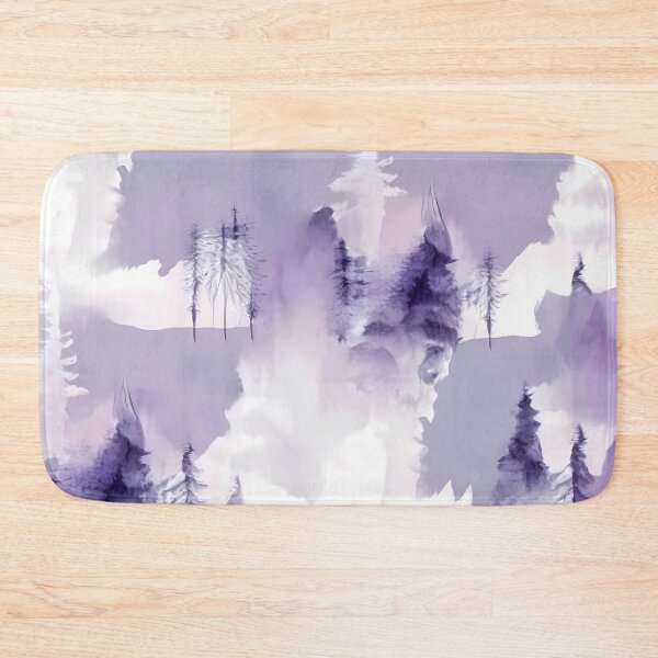 Item preview, Abstract purple seamless pattern tree designed and sold by LUEE-Design.