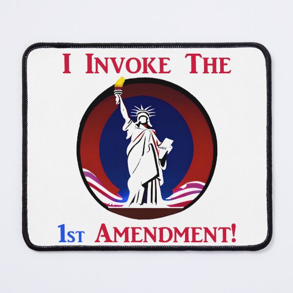 Item preview, I Invoke the 1st Amendment designed and sold by captainpeter.