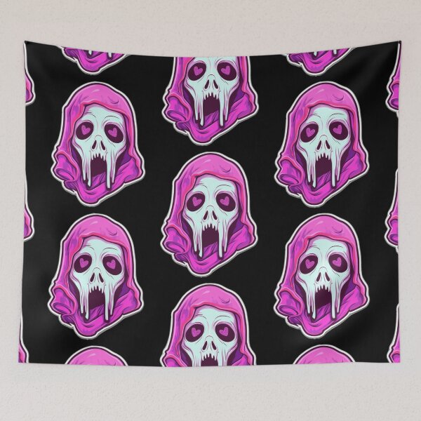 Item preview, Funny Pink Baby Ghostface Call Me Back  designed and sold by KesDesigns ⭐⭐⭐⭐⭐.