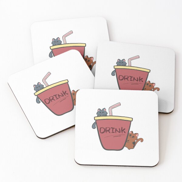 Item preview, Drink cat designed and sold by Yt7613.