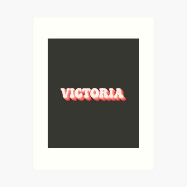 Victoria - Name | Art Print